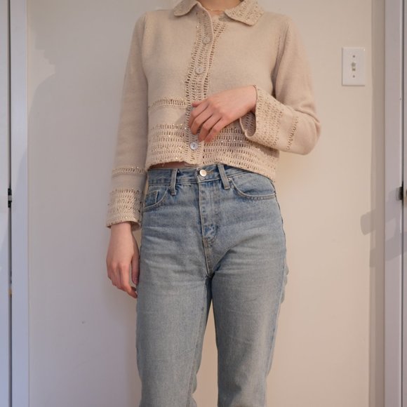 LOVE MOSCHINO Sequin Cropped Cardigan - Picture 10 of 16